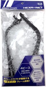 魚釣りの道具、メジャークラフト ヘキサネット 4ピース ネット付き 玉網枠 MCHN-4の商品画像

