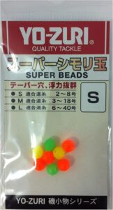 釣り自作仕掛けで使用YO-ZURI(ヨーヅリ) 雑品・小物: スーパーシモリ玉の商品画像