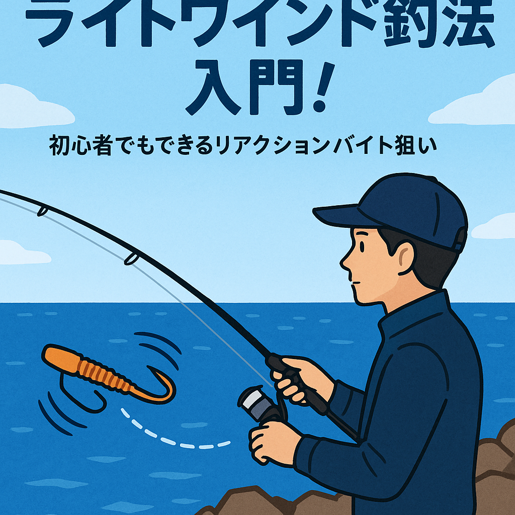 ライトゲームでのライトワインド釣法の解説