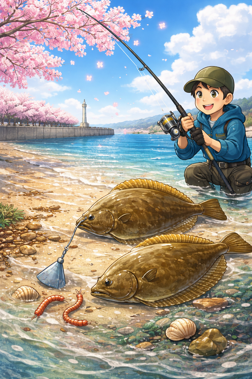 【新潟・春カレイ攻略】4月の「花見カレイ」をちょい投げで狙え！