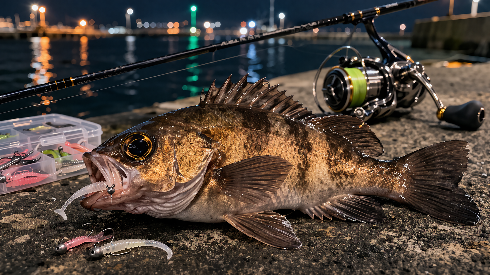 新潟・寺泊】4月の春メバリング完全攻略！ナイトゲームで尺メバルを狙う3つのパターン🎣