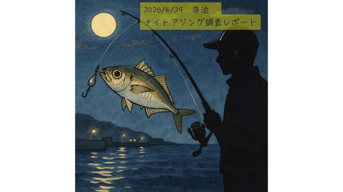 4/29 寺泊ナイトアジング釣行記