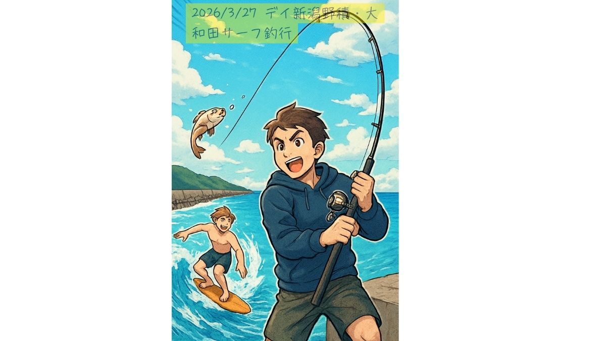 2026/3/27の新潟県寺泊エリア大和田での釣行のアイキャッチ画像