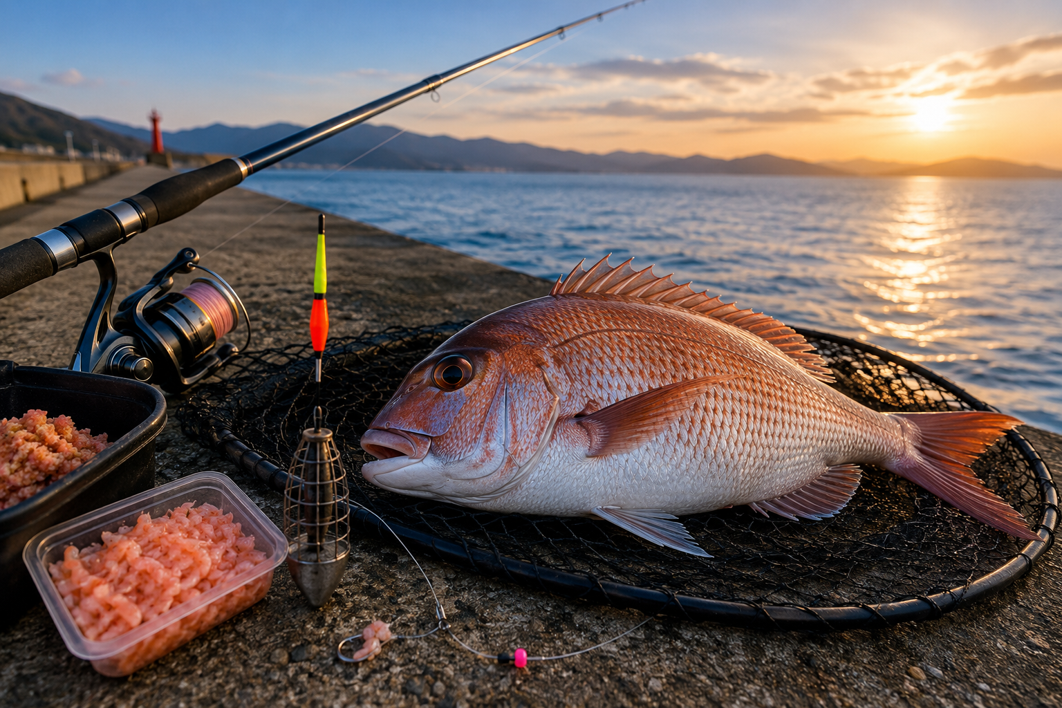 【新潟陸っぱり】5月は乗っ込みマダイの季節！遠投カゴ釣りで夢の60cmオーバーを狙う完全攻略ガイド🎣