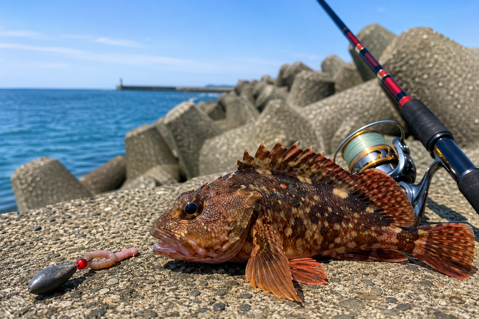 【新潟テトラ帯】5月カサゴ＆ムラソイ爆釣！穴釣りで根魚を狙う完全攻略ガイド🎣