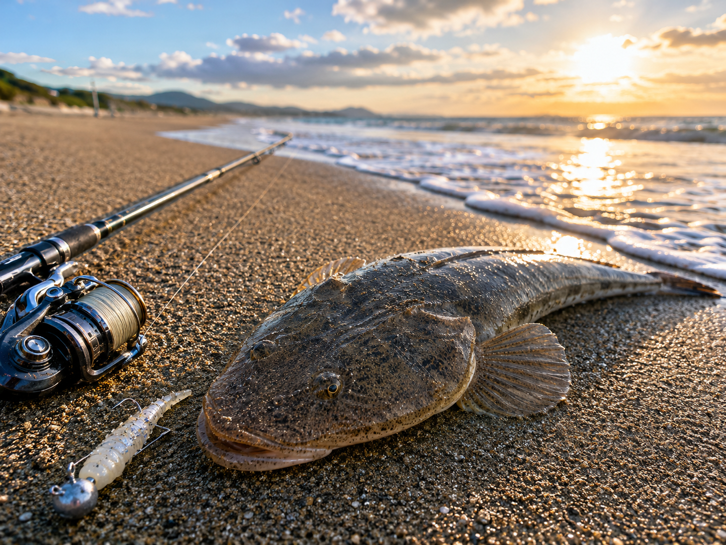 【新潟サーフ】5月後半から開幕！マゴチの陸っぱり完全攻略ガイド🐟照りゴチを仕留めるルアーと釣り方