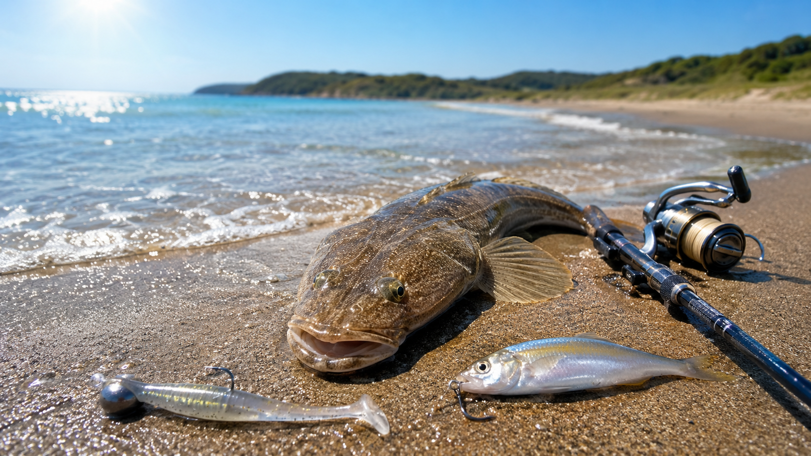 【新潟サーフ保存版】7月マゴチ盛期攻略！真夏の照りゴチをワームと泳がせで釣るコツ🐟【2026年版】