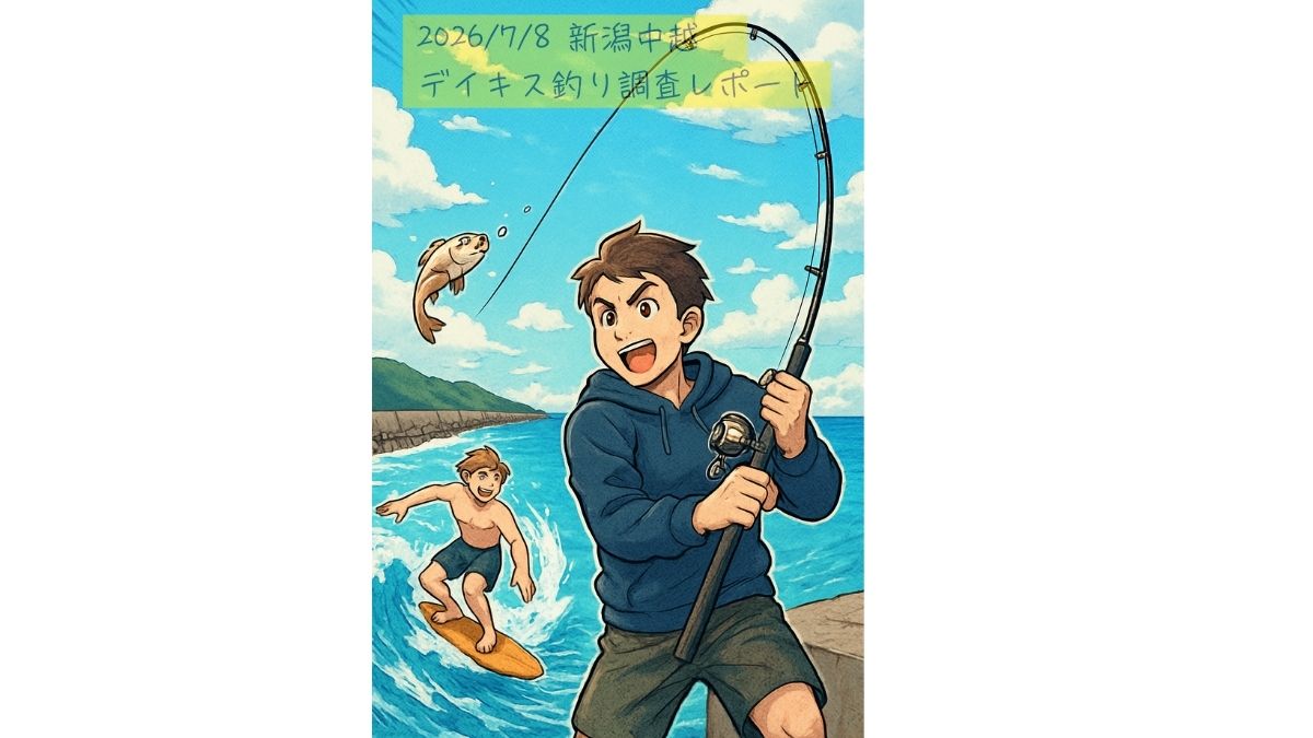 2026/7/8新潟中越デイキス釣り実釣レポートのアイキャッチ画像