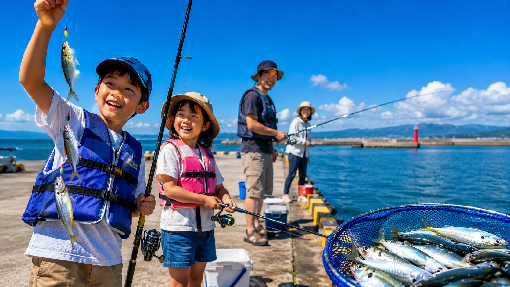 【新潟陸っぱり保存版】夏休みサビキ釣り完全攻略！堤防でアジ・イワシを数釣り＆良型トリックサビキのコツ🐟【2026年版】